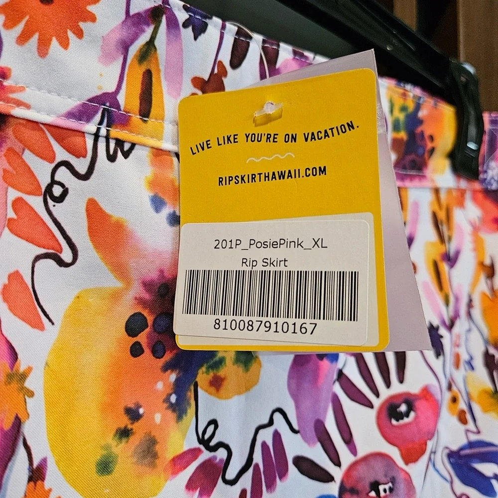 NWT Ripskirt Hawaii Length 2 XL PosiePink - Picture 2 of 4